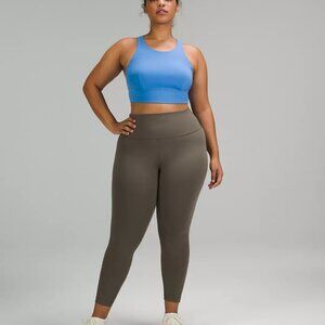 lululemon Wunder Train High-Rise Tight Leggings Size 10 Gray Green Style W5AWAS